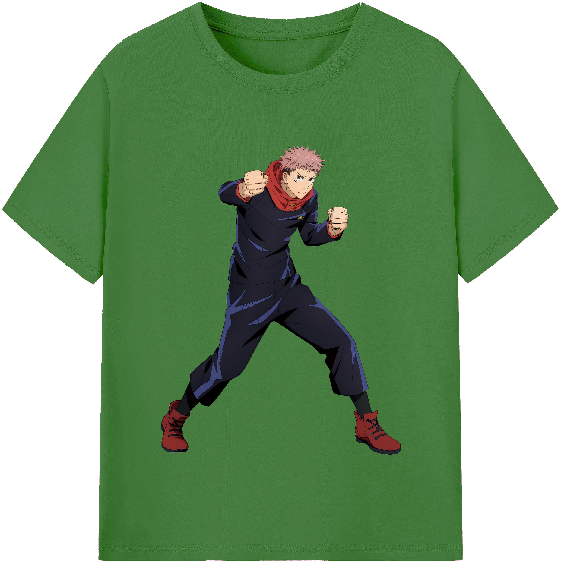 （画像用） 呪術廻戦 Jujutsu Kaisen レディースカジュアルプリントTシャツ（綿100％）
